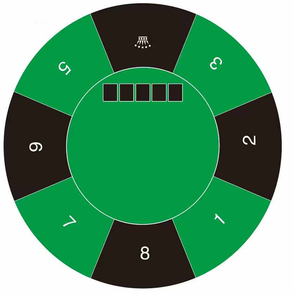 Board Game Mahjong - Professional Casino Texas Hold'em Poker Table