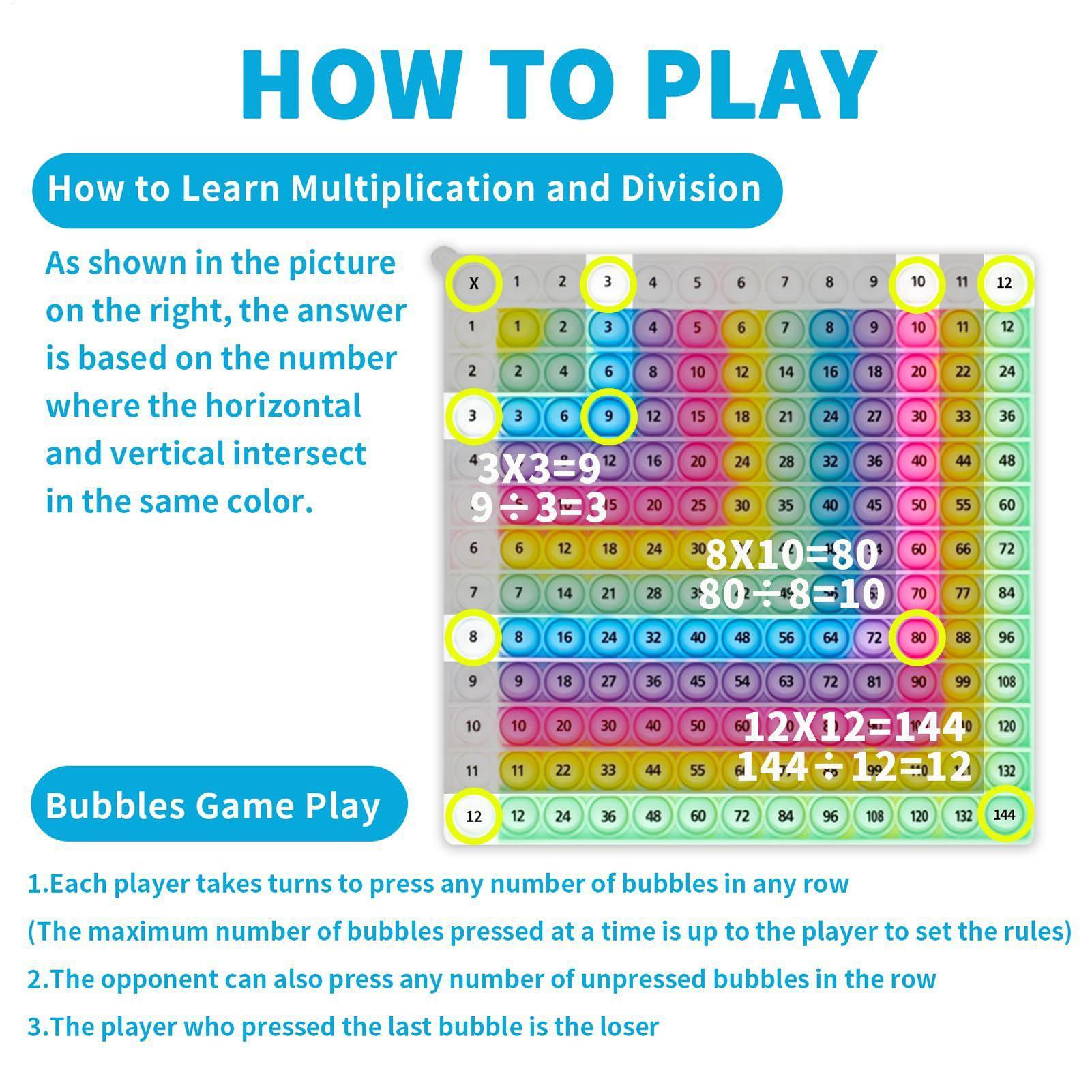 Multiplication Push Button Boa - Board Game For Kids review and price