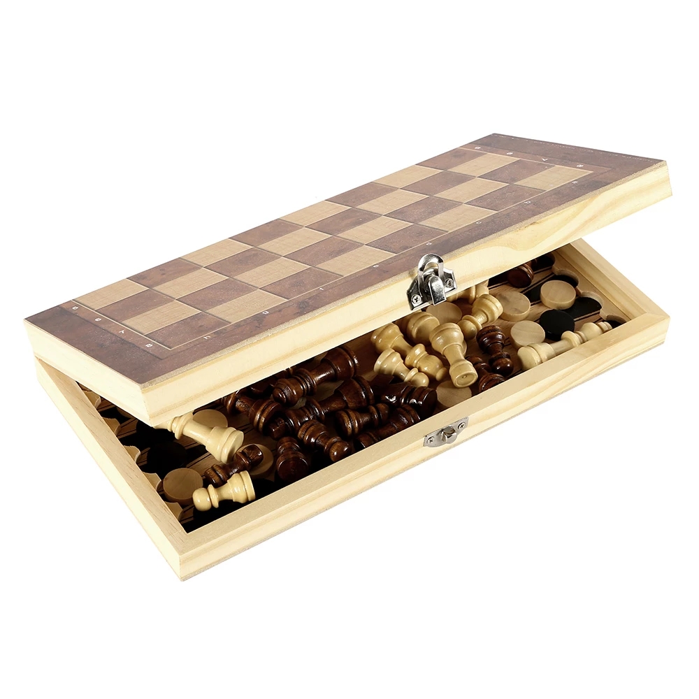 3 in 1 Chess Board, Folding Wo - Board Game Vantage review and price