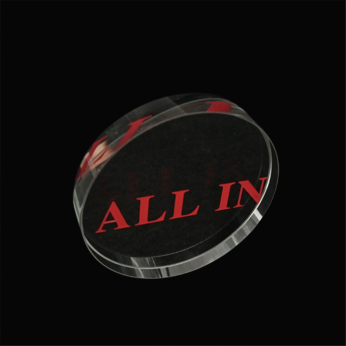 1 Pc Clear Red font Glass ALL  - Board Game Font review and price