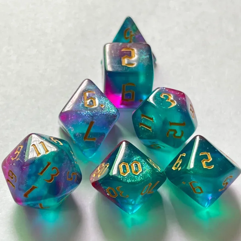 7 Pcs of New Double Colors Dic - Board Game Font review and price