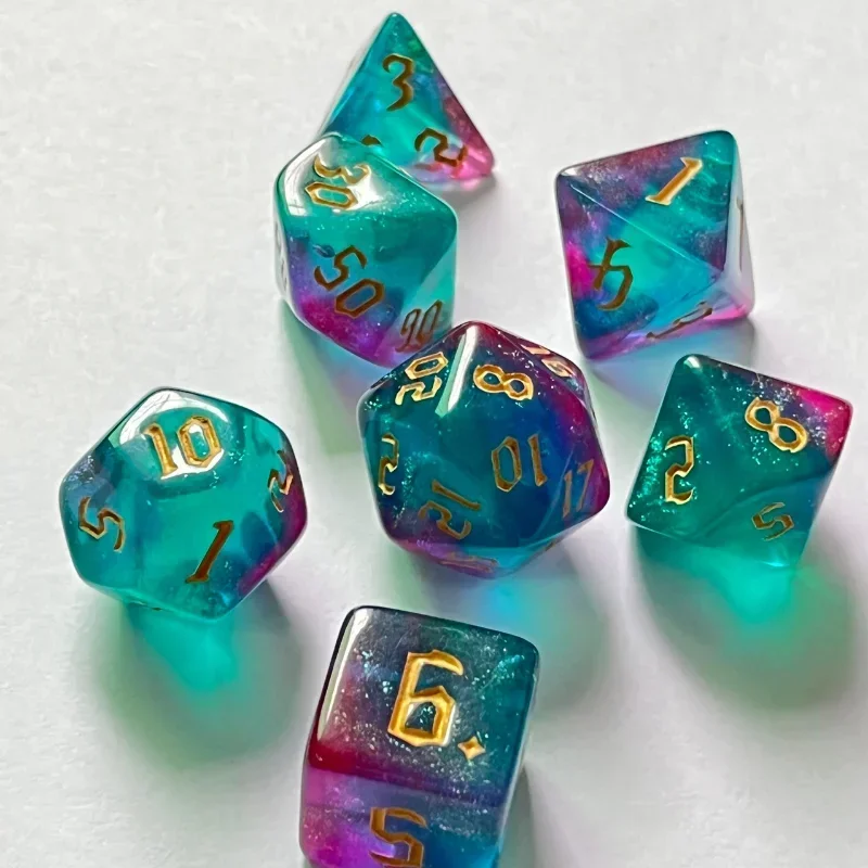 7 Pcs of New Double Colors Dic - Board Game Font review and price
