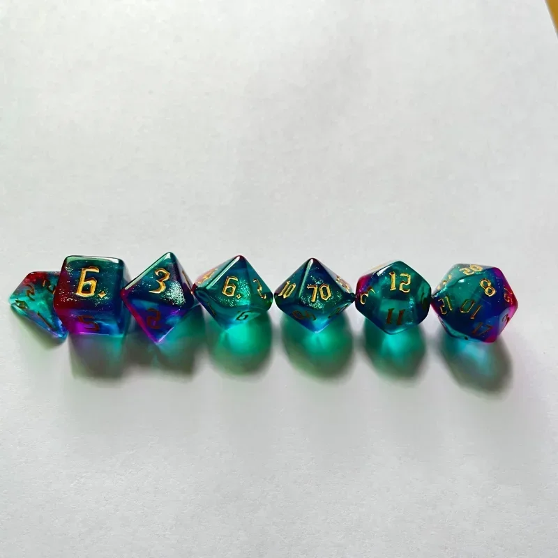 7 Pcs of New Double Colors Dic - Board Game Font review and price