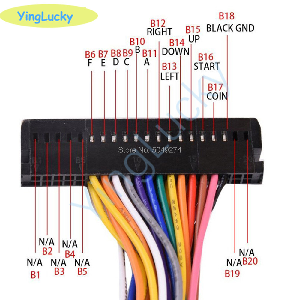 Arcade Cabinet 40-pin Wire Har - Board Game Maker review and price