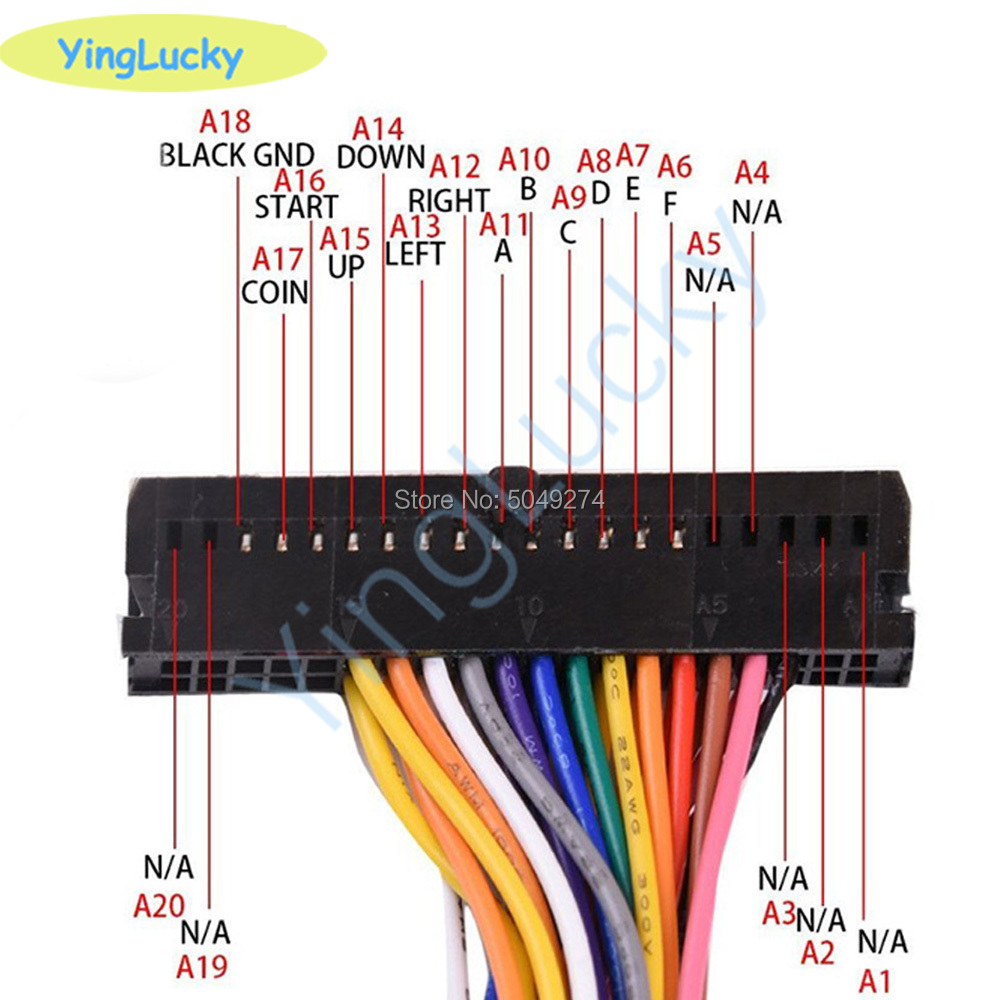 Arcade Cabinet 40-pin Wire Har - Board Game Maker review and price