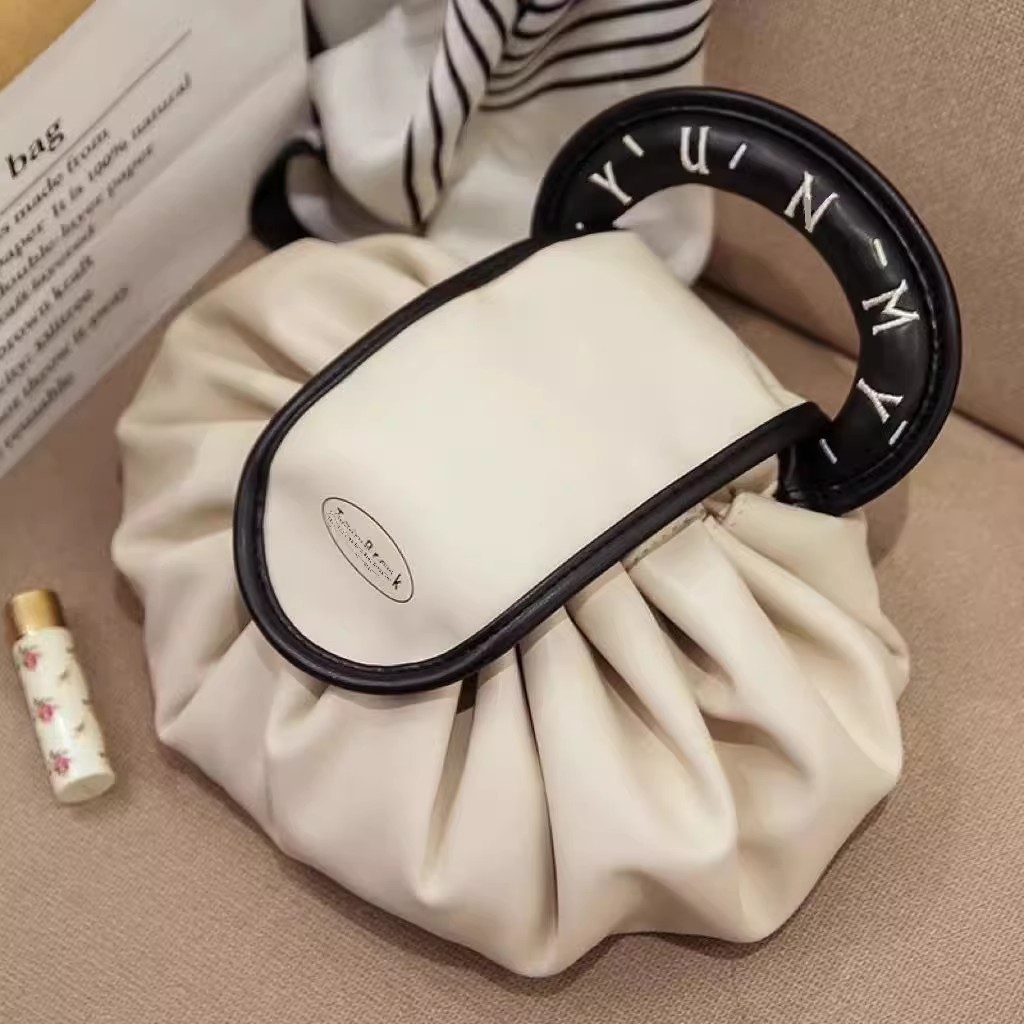 Lazy Cosmetic Bag Women's 2024 - Tile Bag Drawstring review and price