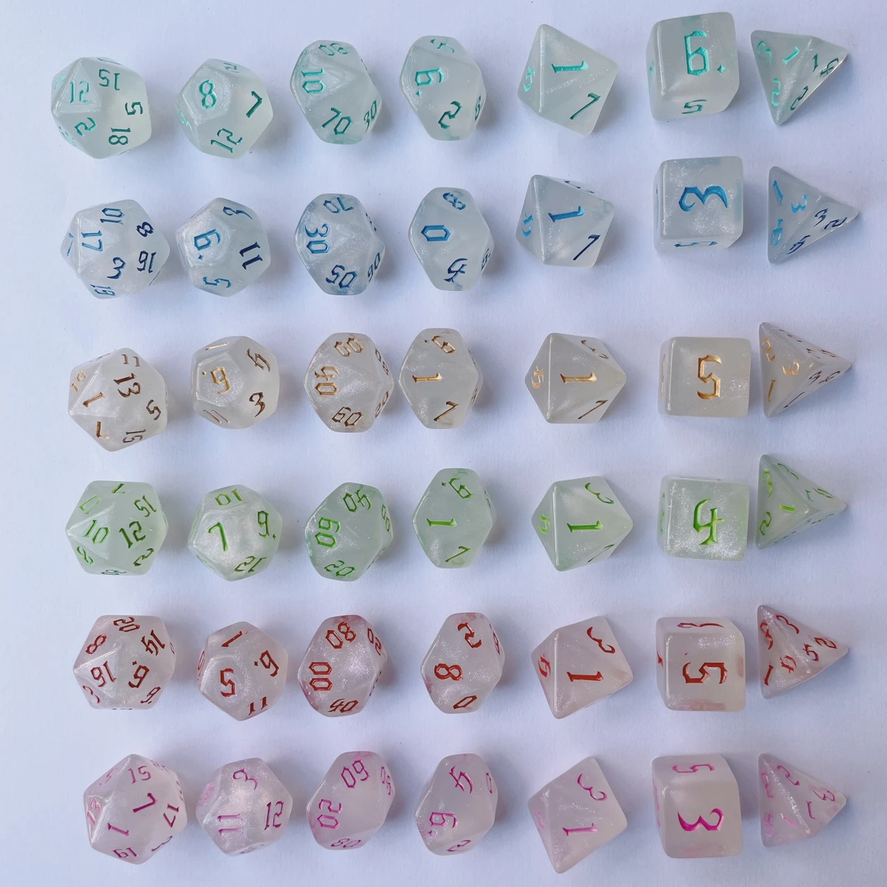 7 Pcs Set New Glitter Gold Fon - Board Game Font review and price