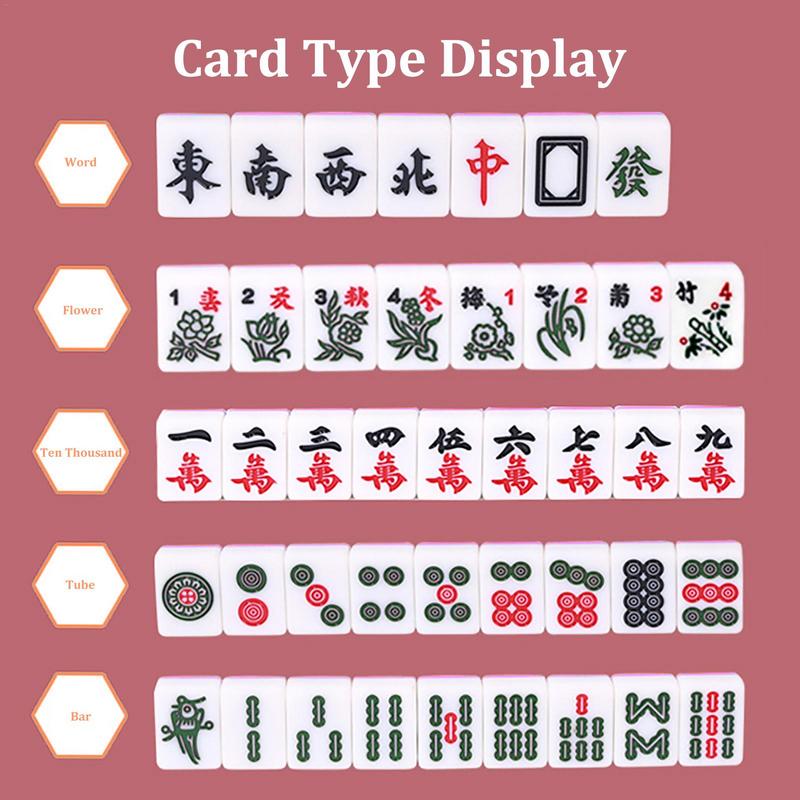Mahjong Sets Board Game With L - Board Game Mahjong review and price
