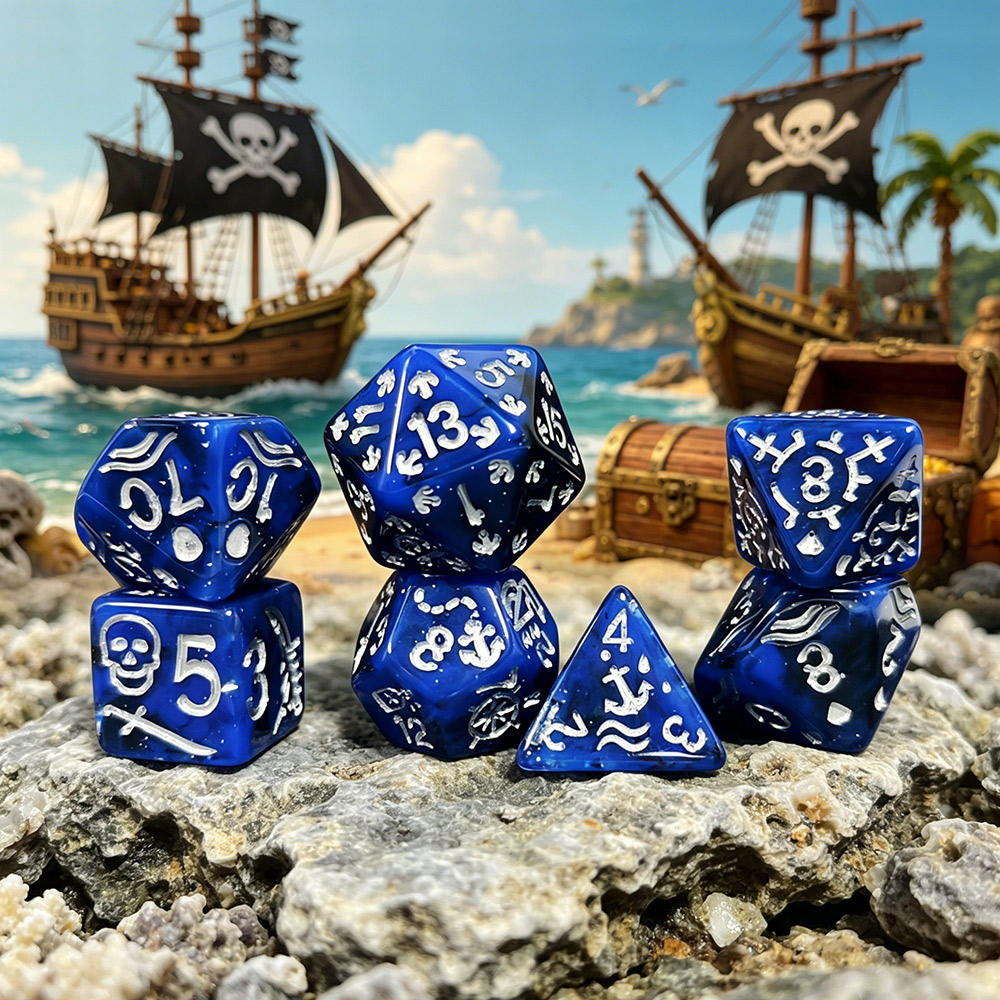 7Pcs/Set Pirate Nautical Theme - Board Game Pirates review and price