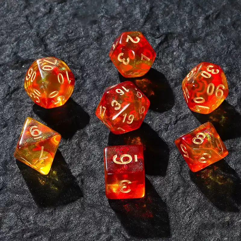 7 Pcs of New Double Colors Dic - Board Game Font review and price