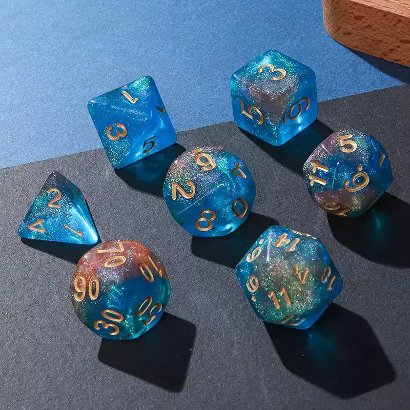 7 Pcs of New Double Colors Dic - Board Game Font review and price