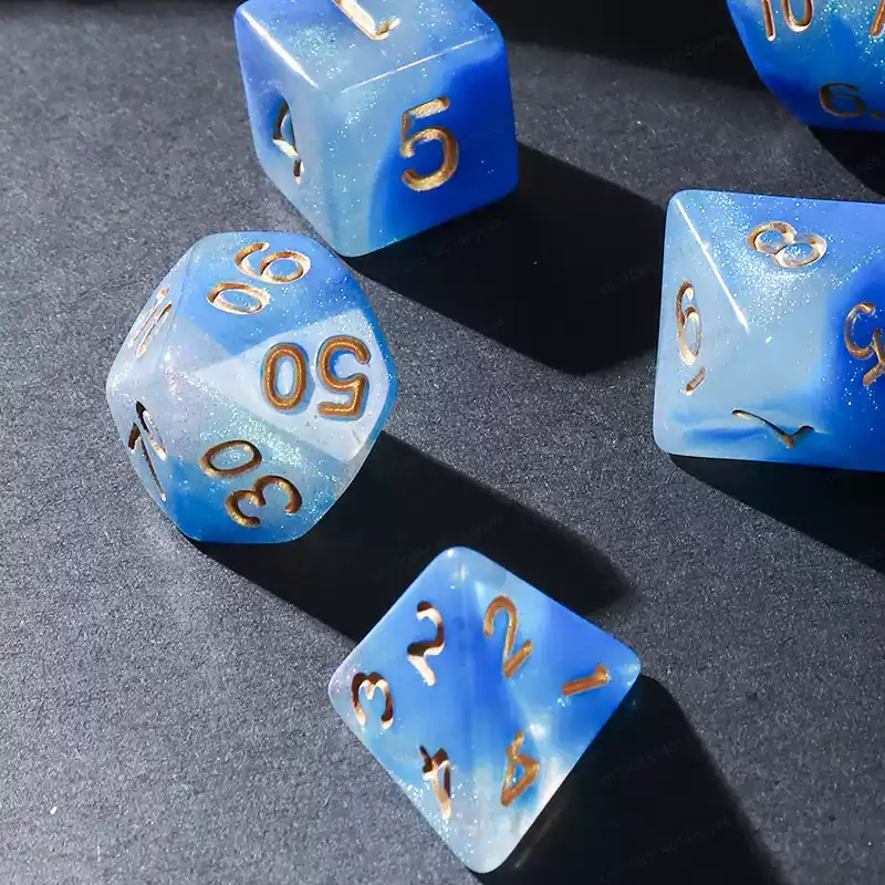 7 Pcs of New Double Colors Dic - Board Game Font review and price
