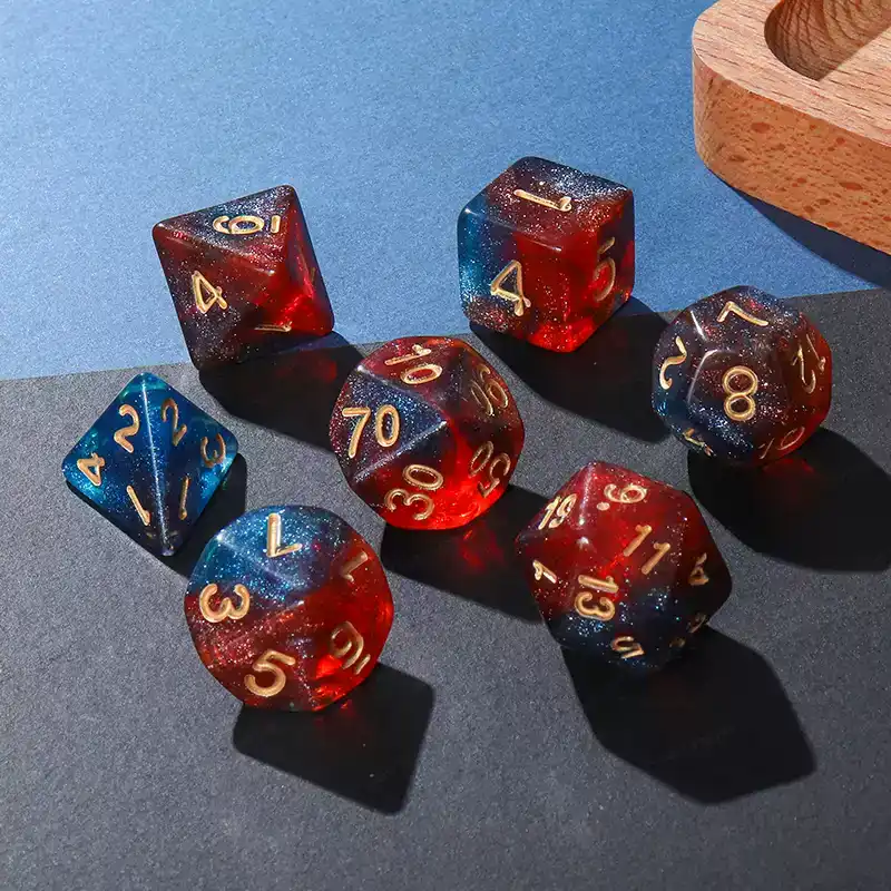 7 Pcs of New Double Colors Dic - Board Game Font review and price