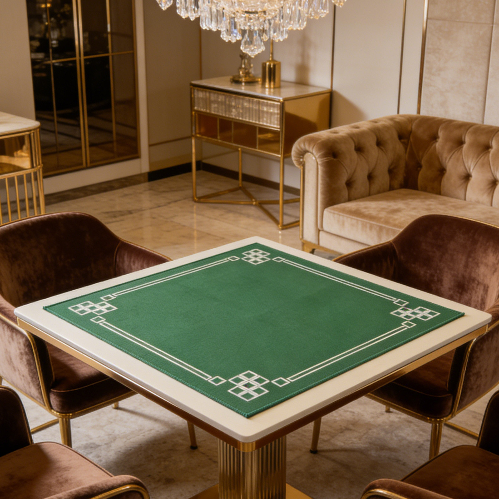 Anti Slip Mahjong Mat 70Cm/27. - Board Game Mahjong review and price