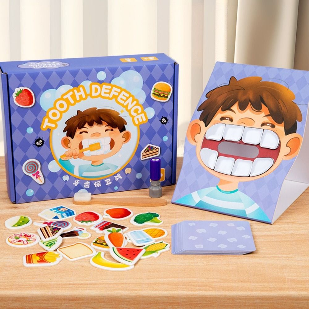 New Paper Tooth Defence Board  - Board Game For Kids review and price