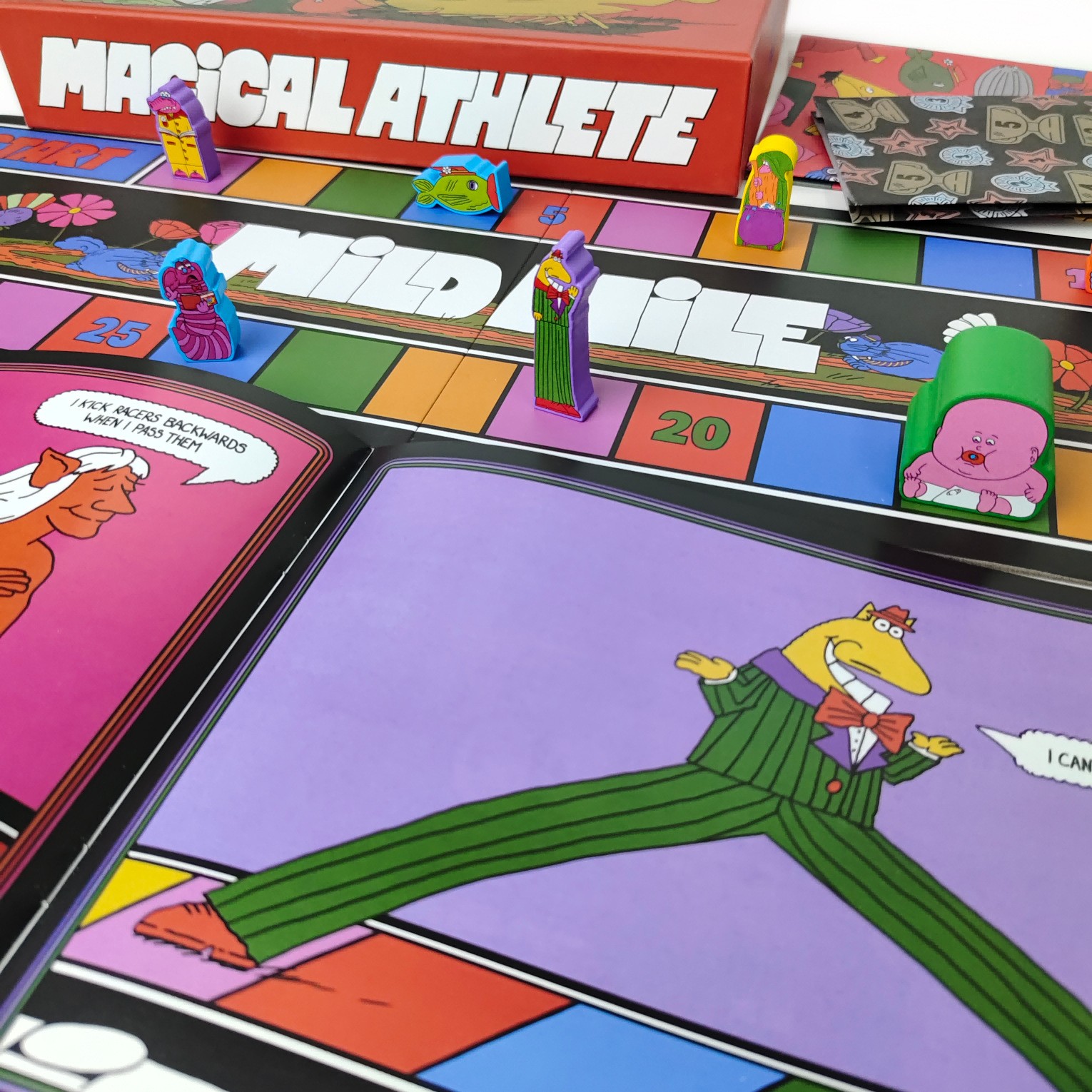 MAGICAL ATHLETE Card Game Part - Strategy Board Game review and price