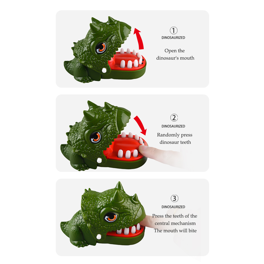 Dinosaur Teeth Biting Finger T - Board Game Live review and price