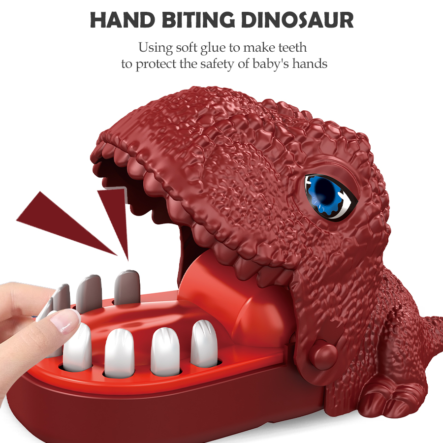 Dinosaur Teeth Biting Finger T - Board Game Live review and price
