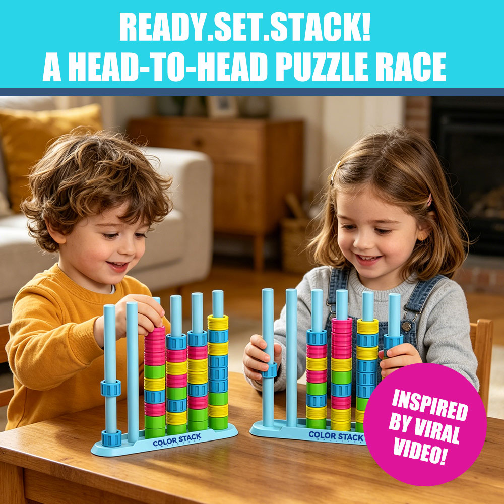 Color Stack Challenge A Fast-P - Board Game Strategi review and price