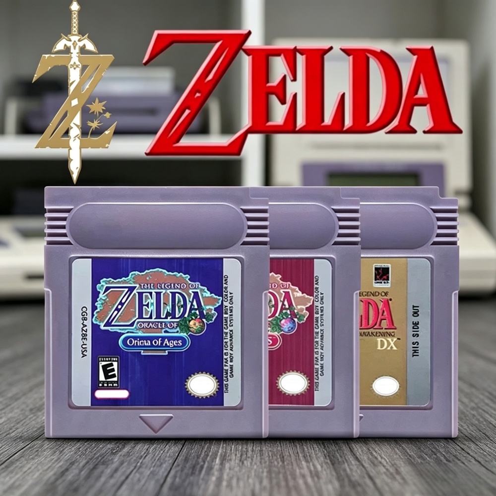 3 Styles USA Zelda GBC 16Bit V - Board Game Zelda review and price
