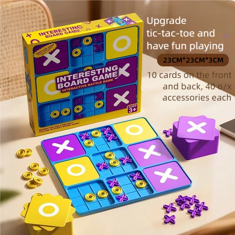A Nine-Square Xo Tic-Tac-Toe B - Board Game Live review and price