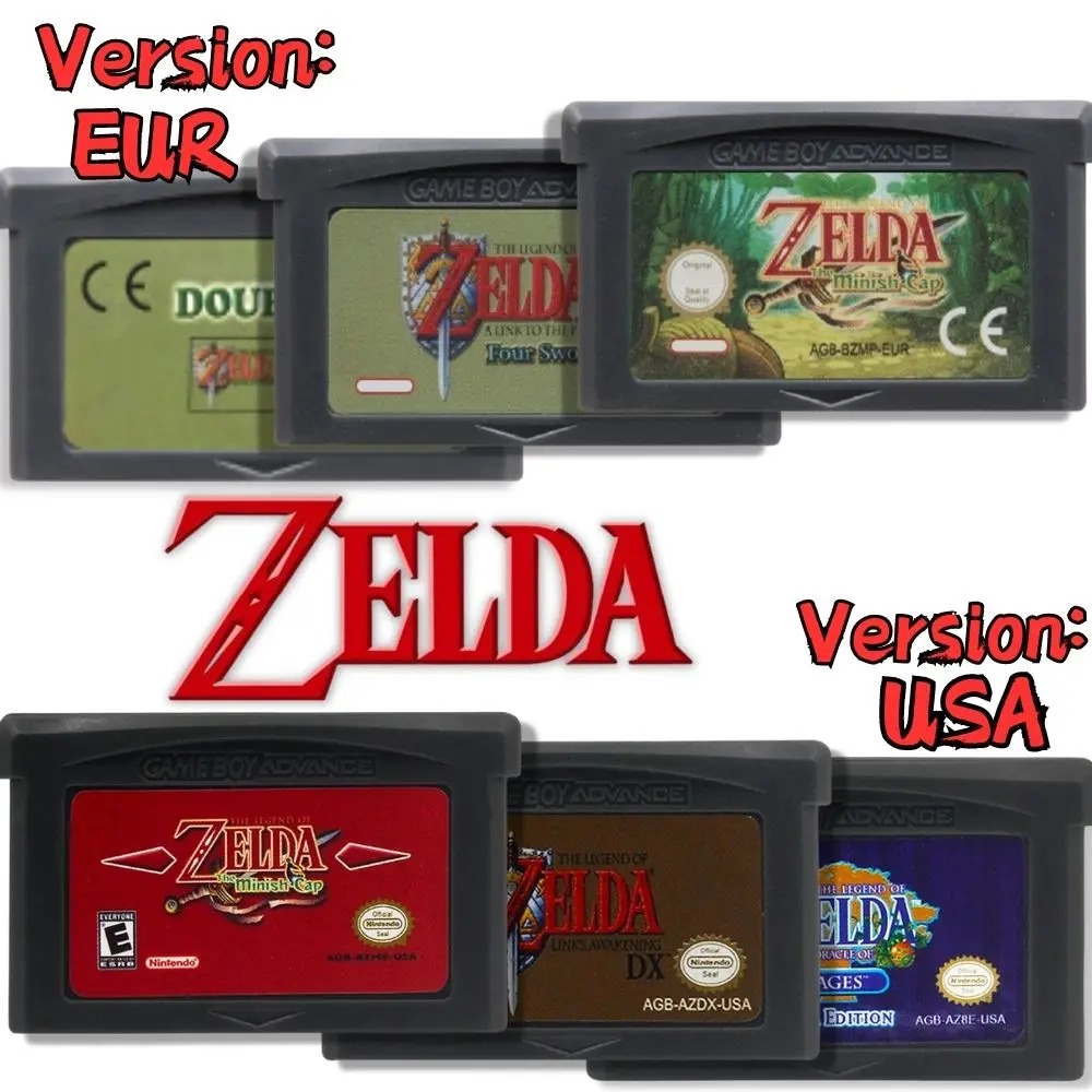 GBA Game Cartridge 32 Bit Vide - Board Game Zelda review and price