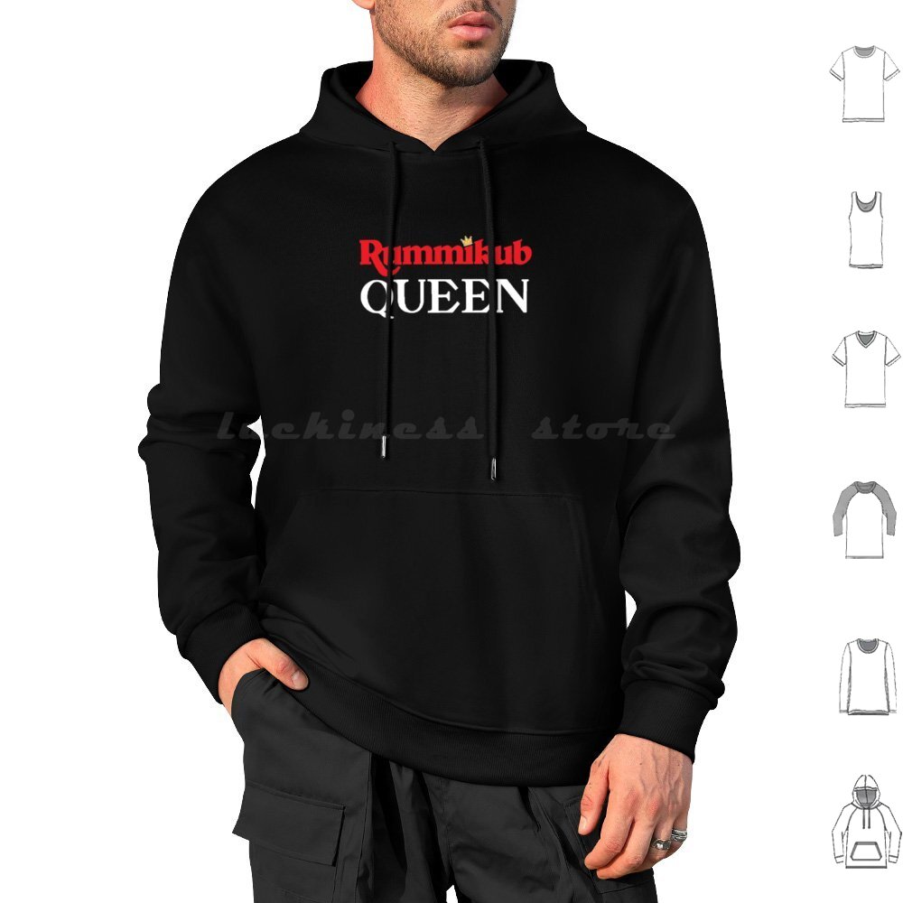 Queen Royal Font Hoodies Long  - Board Game Font review and price