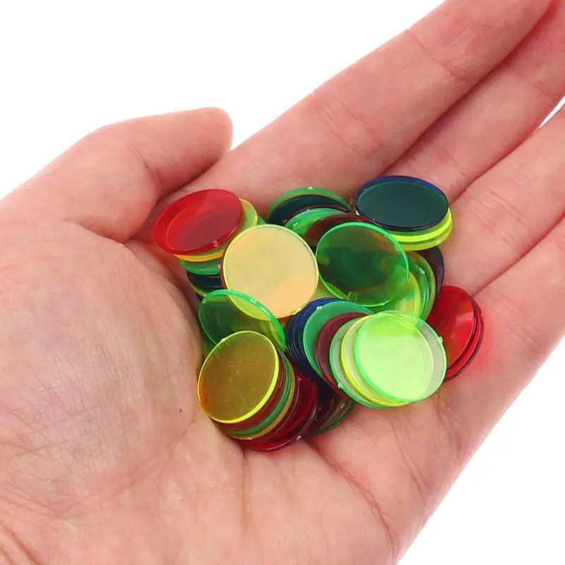 50/100/200Pcs Colored Poker Ch - Board Game Sequence review and price