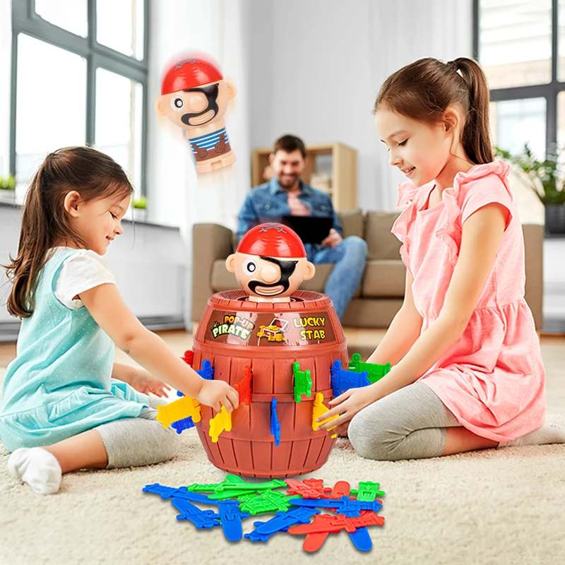 Funny Pirate Barrel Toy Sword  - Board Game Pirates review and price