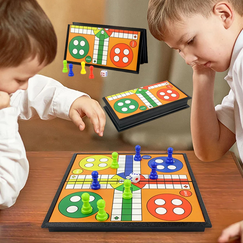 Portable Ludo Chess Backgammon - Board Game Vantage review and price