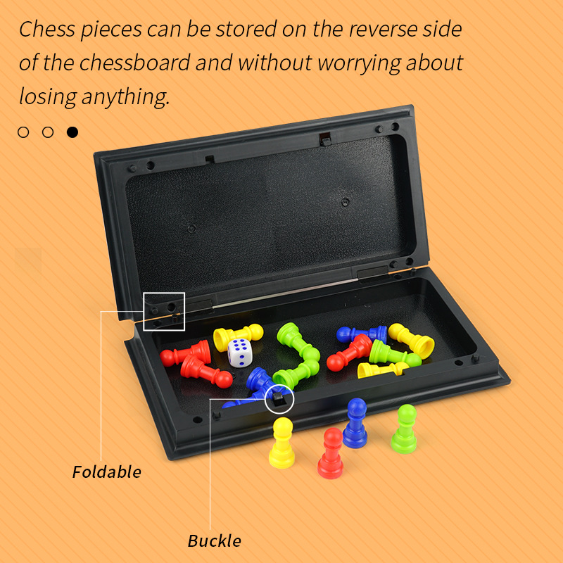 Portable Ludo Chess Backgammon - Board Game Vantage review and price