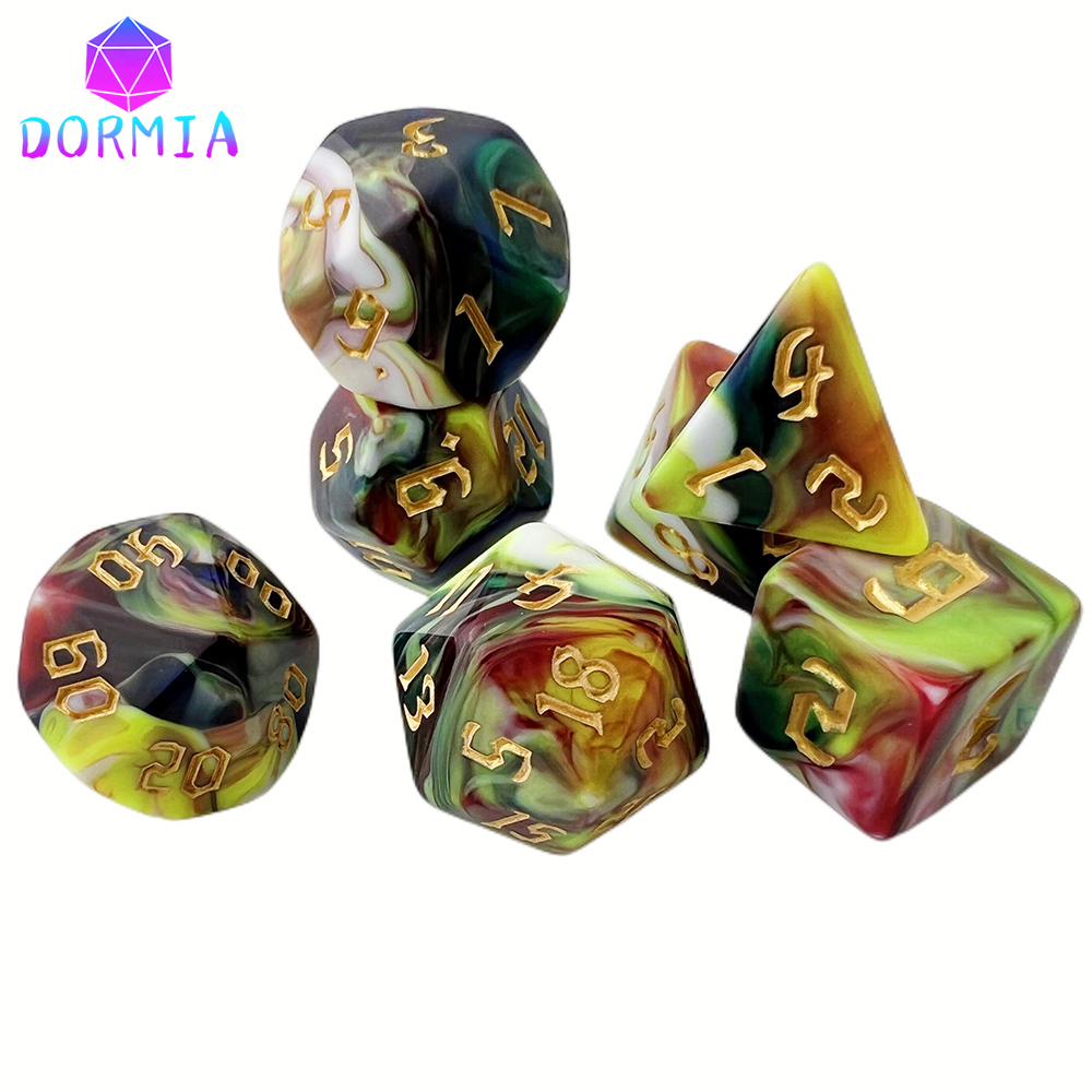 DND Cube Blending Colours Dice - Board Game Font review and price