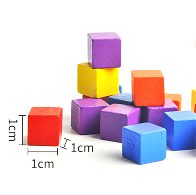 100Pcs/lots 14colors 10mm Cube - Board Game Sequence review and price