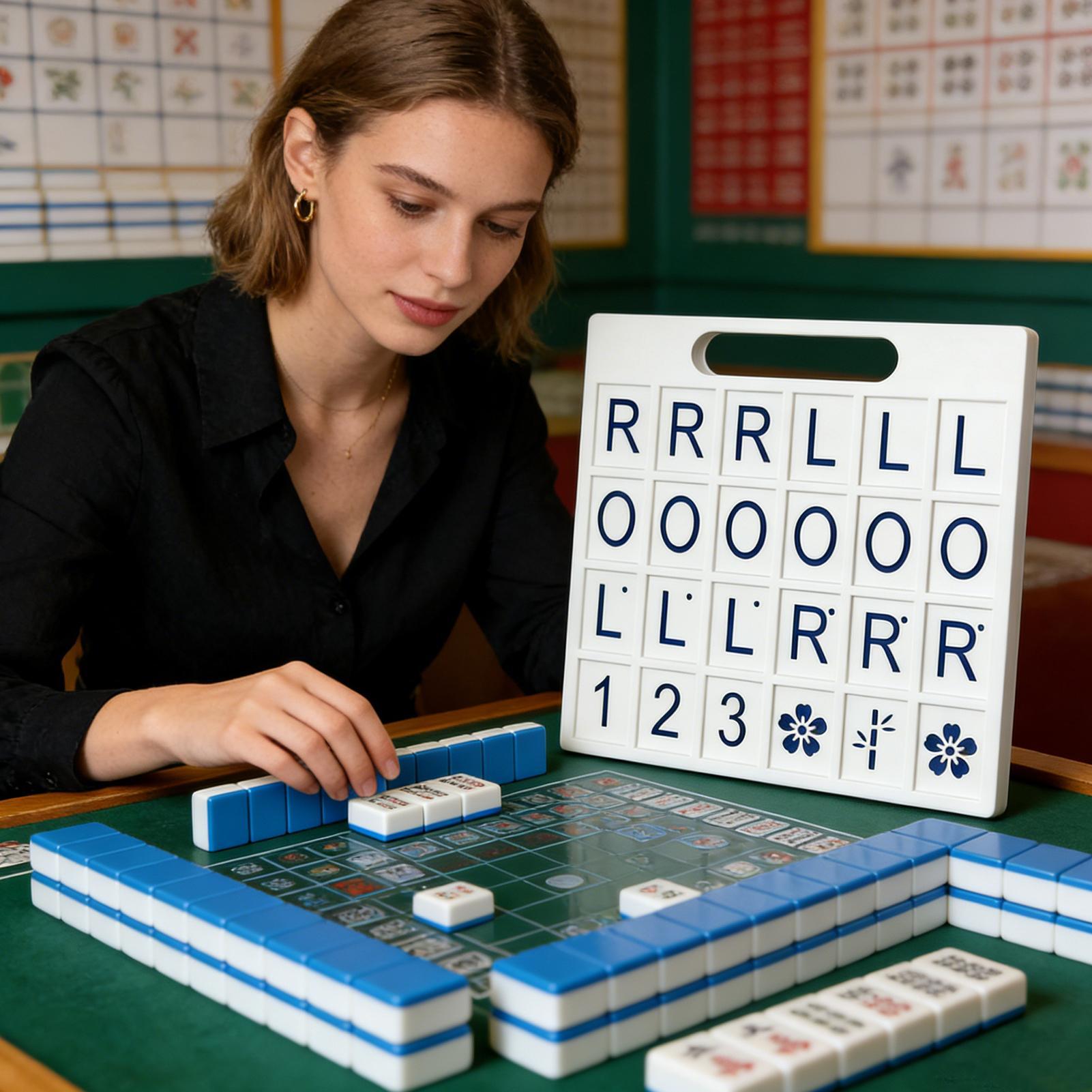 Solo Mahjong Board 24 Slots Po - Strategy Board Game review and price