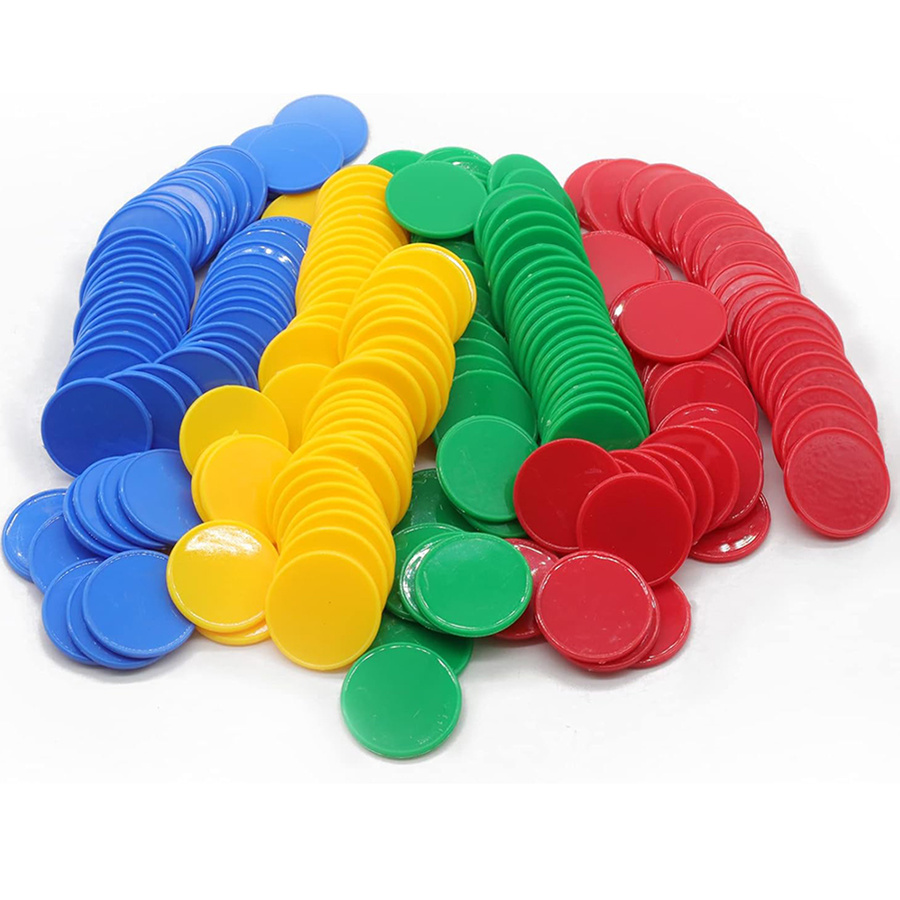 100 Chips & 10 Dices Set - 19m - Board Game Sequence review and price