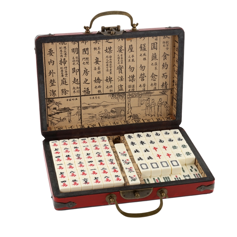 Mah-Jong 144 Tiles Chinese Num - Board Game Vantage review and price